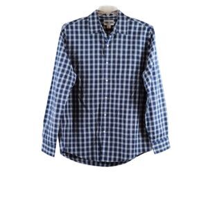 Amazon Essentials Check Men's Dress Shirt Long Sleeve Large 012